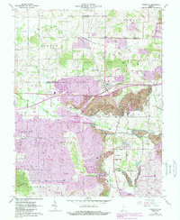 Lynnville 1960 topographic map thumbnail