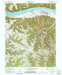 Madison East 1971 topographic map thumbnail