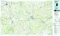 Madison 1986 topographic map thumbnail