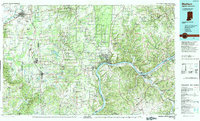 Madison topographic map thumbnail