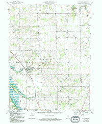 La Fontaine 1969 topographic map thumbnail