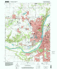 Lafayette West 1998 topographic map thumbnail