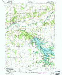Lagro 1969 topographic map preview