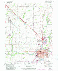 Shelbyville 1962 topographic map preview