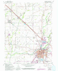 Shelbyville 1962 topographic map thumbnail
