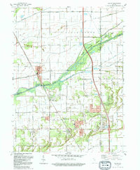 Shelby 1992 topographic map thumbnail
