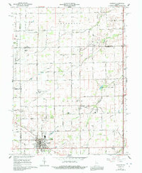 Sheridan 1961 topographic map thumbnail