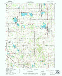 Silver Lake 1961 topographic map thumbnail