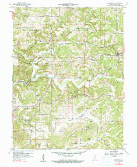 Solsberry 1956 topographic map thumbnail