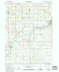 South Whitley West 1962 topographic map thumbnail