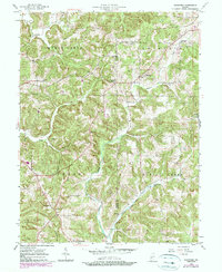 Stanford 1956 topographic map thumbnail