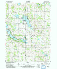 Stroh 1993 topographic map thumbnail