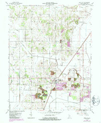Switz City 1963 topographic map thumbnail