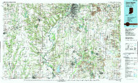 Terre Haute 1986 topographic map thumbnail