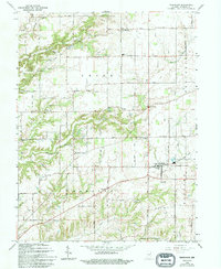 Trafalgar 1965 topographic map thumbnail