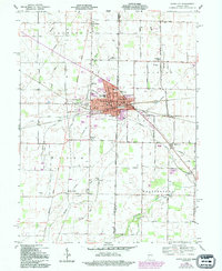 Union City 1960 topographic map thumbnail