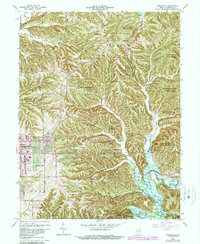 Unionville 1966 topographic map thumbnail