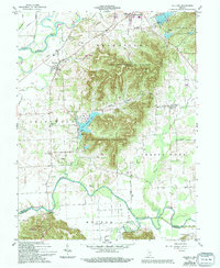Vallonia 1959 topographic map thumbnail