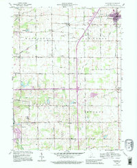 Van Buren 1992 topographic map thumbnail