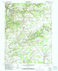 Vernon 1959 topographic map thumbnail