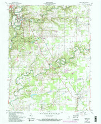 Vernon 1959 topographic map thumbnail