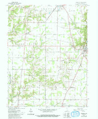 Versailles 1961 topographic map thumbnail