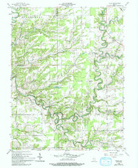 Volga 1956 topographic map thumbnail