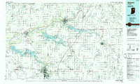 Wabash 1986 topographic map thumbnail