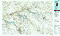 Wabash 1986 topographic map thumbnail