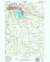 Warsaw 1957 topographic map thumbnail