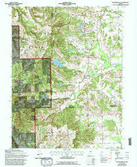 Waymansville 1962 topographic map thumbnail