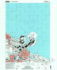 Whiting 1998 topographic map thumbnail