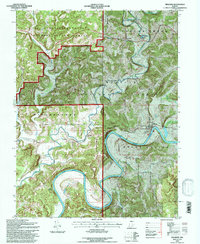 Williams 1993 topographic map thumbnail