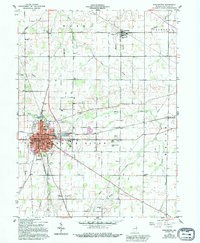 Winchester 1960 topographic map thumbnail