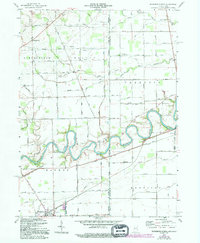 Woodburn North 1958 topographic map thumbnail