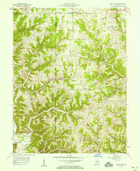 Bennington 1956 topographic map thumbnail
