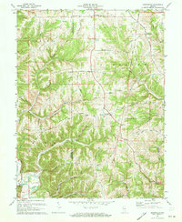 Bennington 1971 topographic map thumbnail