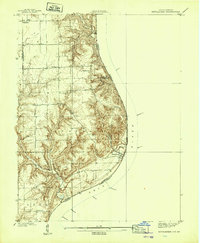 Bethlehem 1939 topographic map thumbnail