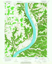 Bethlehem 1953 topographic map thumbnail