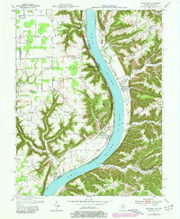 Bethlehem 1953 topographic map thumbnail