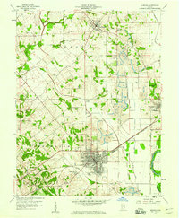 Bicknell 1958 topographic map thumbnail