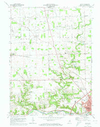 Bippus 1972 topographic map thumbnail
