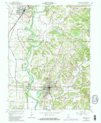 Bloomfield 1966 topographic map thumbnail