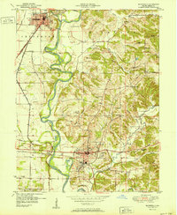 Bloomfield 1951 topographic map thumbnail