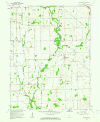Boggstown 1962 topographic map thumbnail