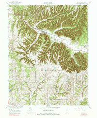 Borden 1966 topographic map thumbnail