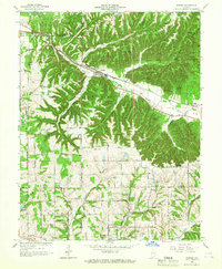 Borden 1966 topographic map thumbnail
