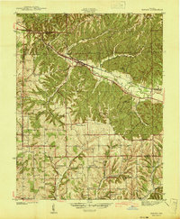 Borden 1941 topographic map thumbnail