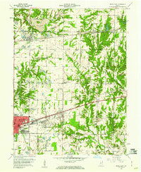 Brazil East 1960 topographic map thumbnail