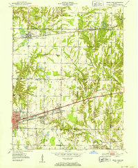 Brazil East 1950 topographic map thumbnail